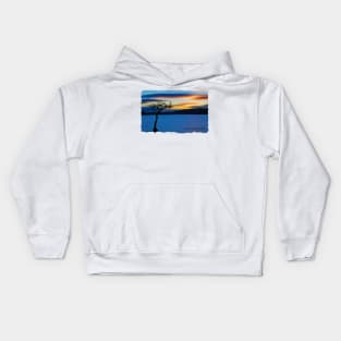 Sunset over Loch Lomond at Milarrochy Bay, Scotland Kids Hoodie